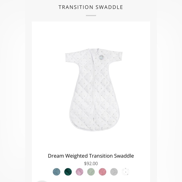 Dreamland Baby Pajamas Dreamland Baby Dream Weighted Transition